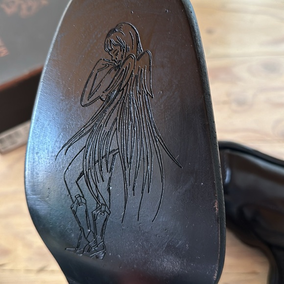 Mark Nason DESIGNER men’s dress boots VERY UNUSUAL Black 12 NEW in box - Picture 6 of 10